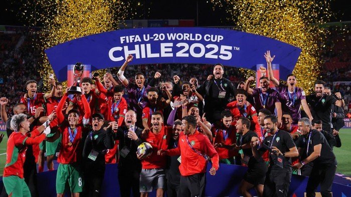 Gasak Argentina, Maroko Angkat Trofi Piala Dunia U-20