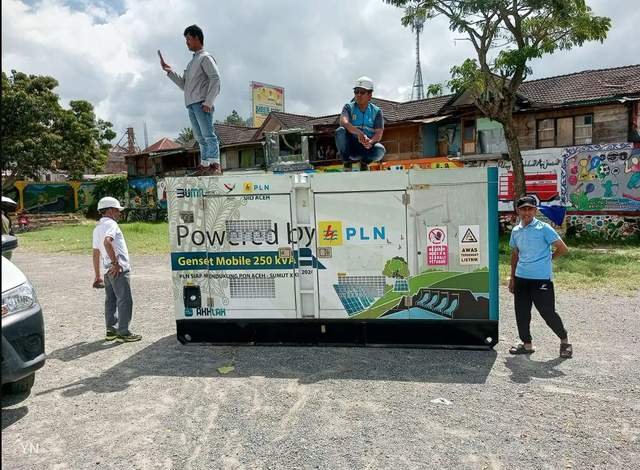 PLN Kirim Genset untuk RSUD Datu Beru, Pastikan Pasokan Listrik Stabil