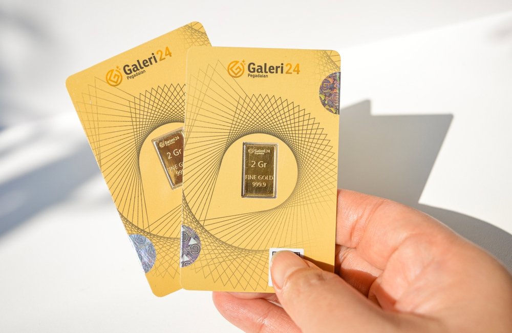 Harga Emas UBS dan Galeri24 di Pegadaian Naik Dua Hari Beruntun