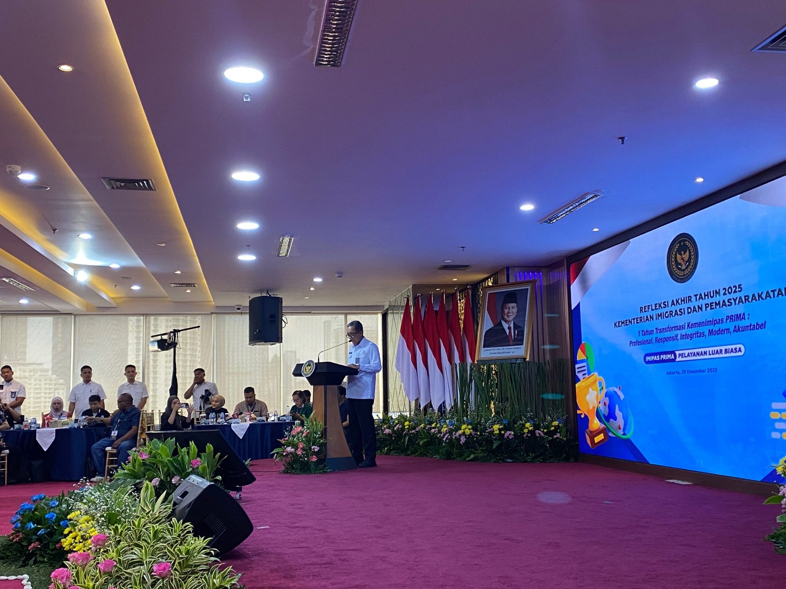 Kemenimipas Sanksi Ratusan Pegawai Sepanjang 2025, 36 Orang Resmi Diberhentikan