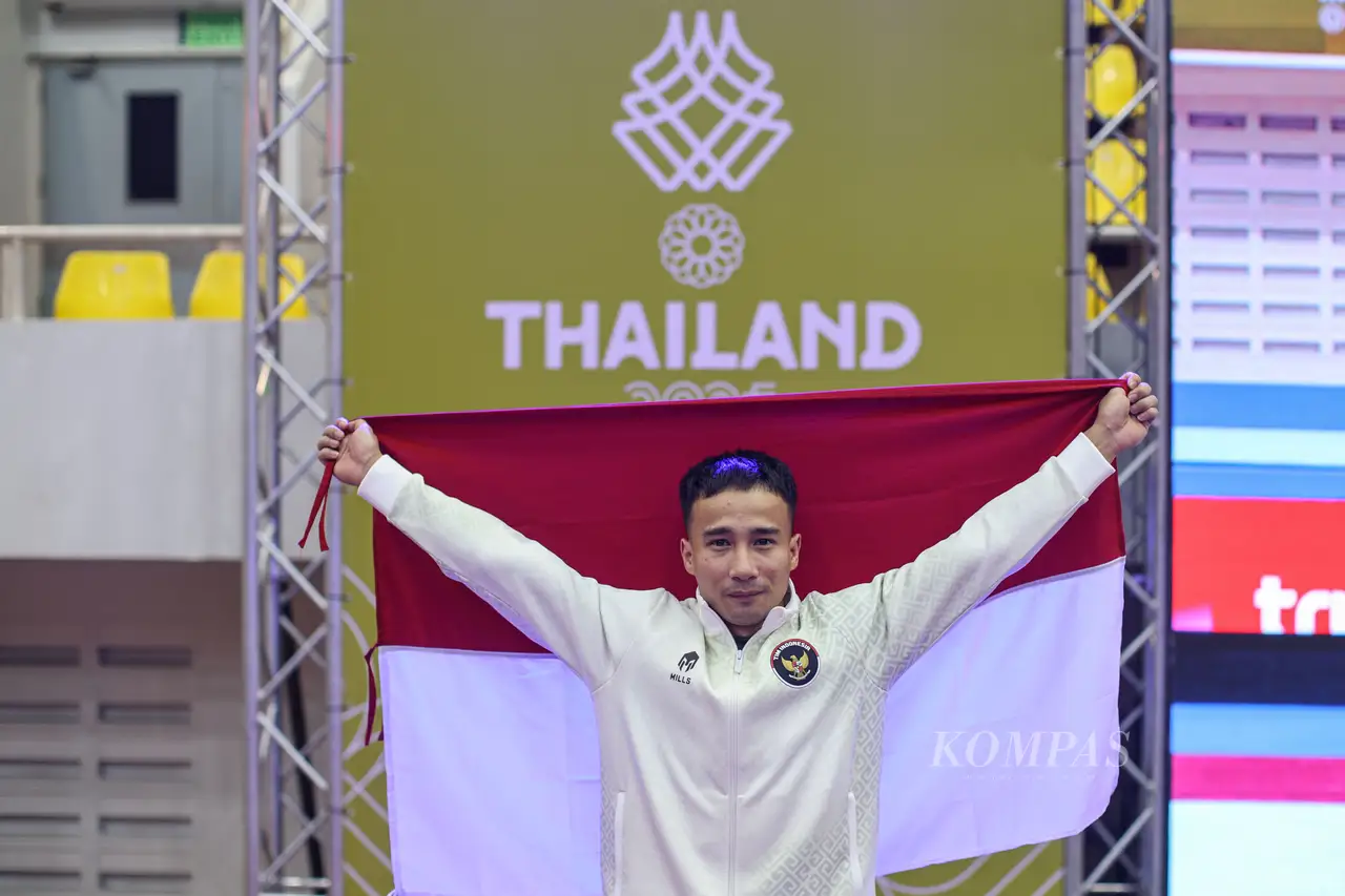 Aprizal Sumbang Perak Gelang-Gelang, Akhiri Penantian Panjang di SEA Games 2025
