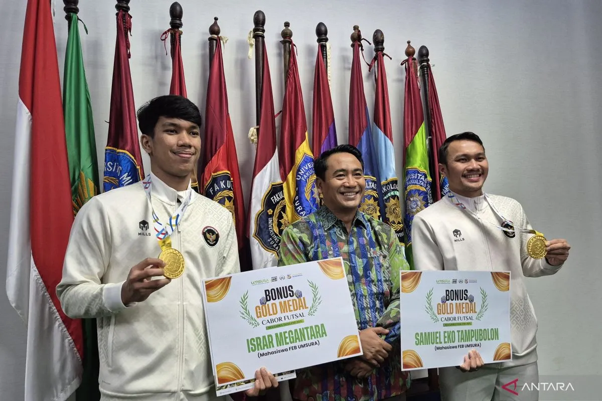 Dua Atlet Timnas Futsal Raih Emas SEA Games, Umsurabaya Berikan Apresiasi