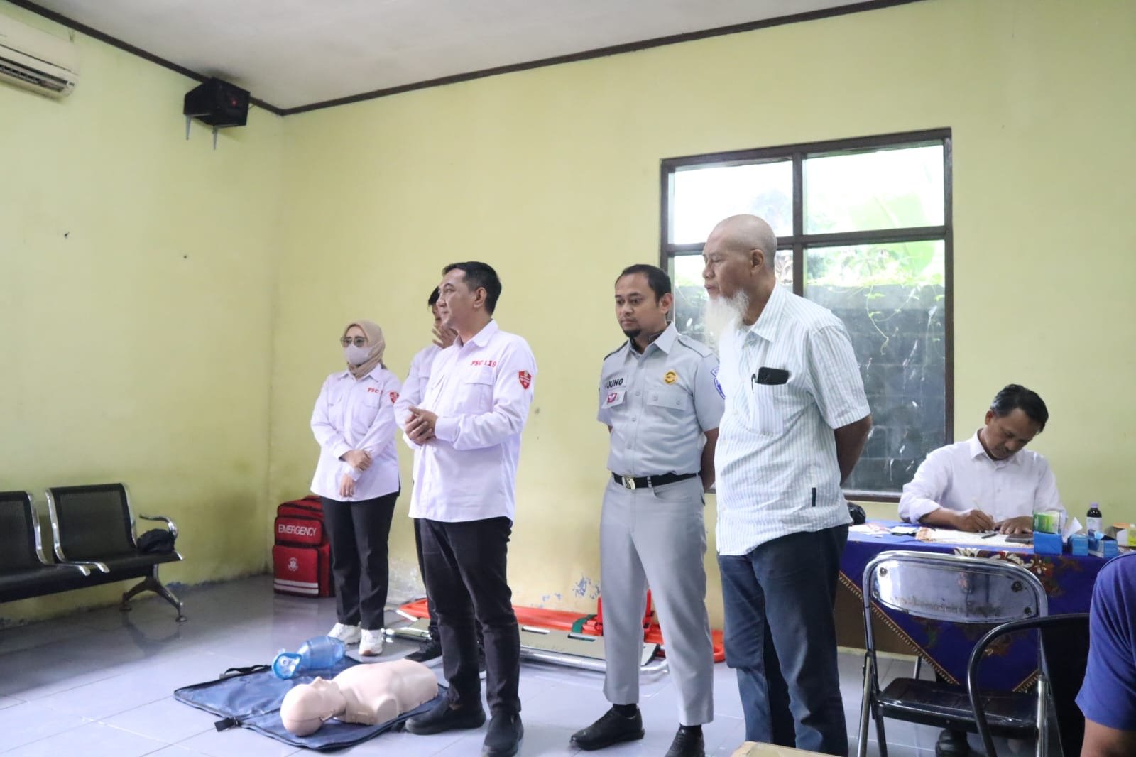 Jasa Raharja Cabang Tasikmalaya Gelar Pelatihan Pertolongan Pertama Gawat Darurat di Kelurahan Sukamanah