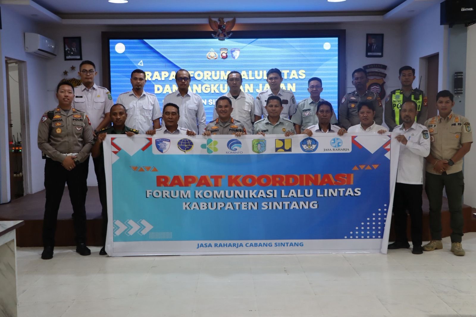 Forum Komunikasi Lalu Lintas Kabupaten Sintang Perkuat Sinergi Demi Keselamatan dan Kelancaran Transportasi