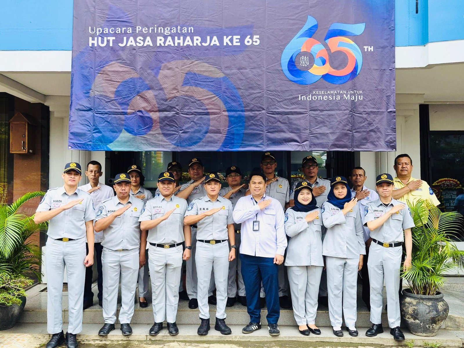 Jasa Raharja Bekasi Peringati HUT ke-65,  Perkuat Pelayanan Publik yang Relevan dan Berkelanjutan