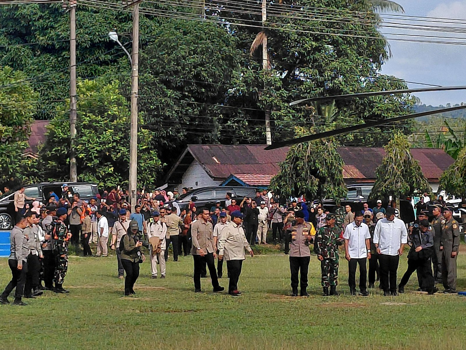 Selesai dari Tapsel, Presiden Prabowo Bertolak ke Aceh Tamiang Tinjau Lokasi Bencana