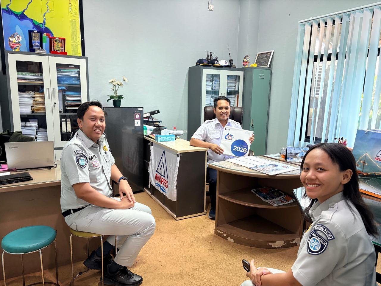 Koordinasi IWKL, Jasa Raharja Sambangi PT Ambang Barito Nusapersada