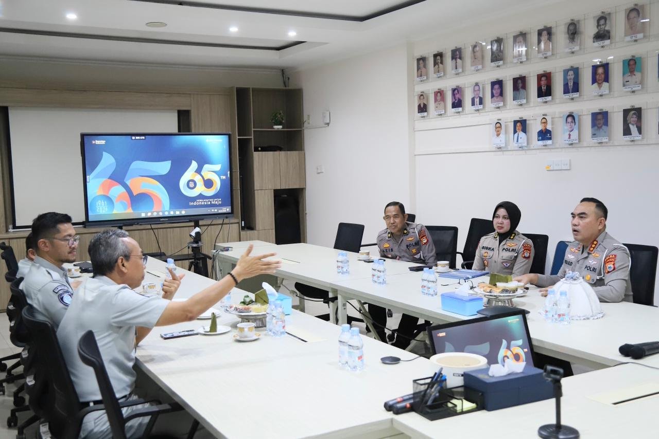 Perkuat Sinergitas, Jasa Raharja dan Ditlantas Polda Sulsel Siapkan Strategi Peningkatan Kepatuhan Pajak Kendaraan