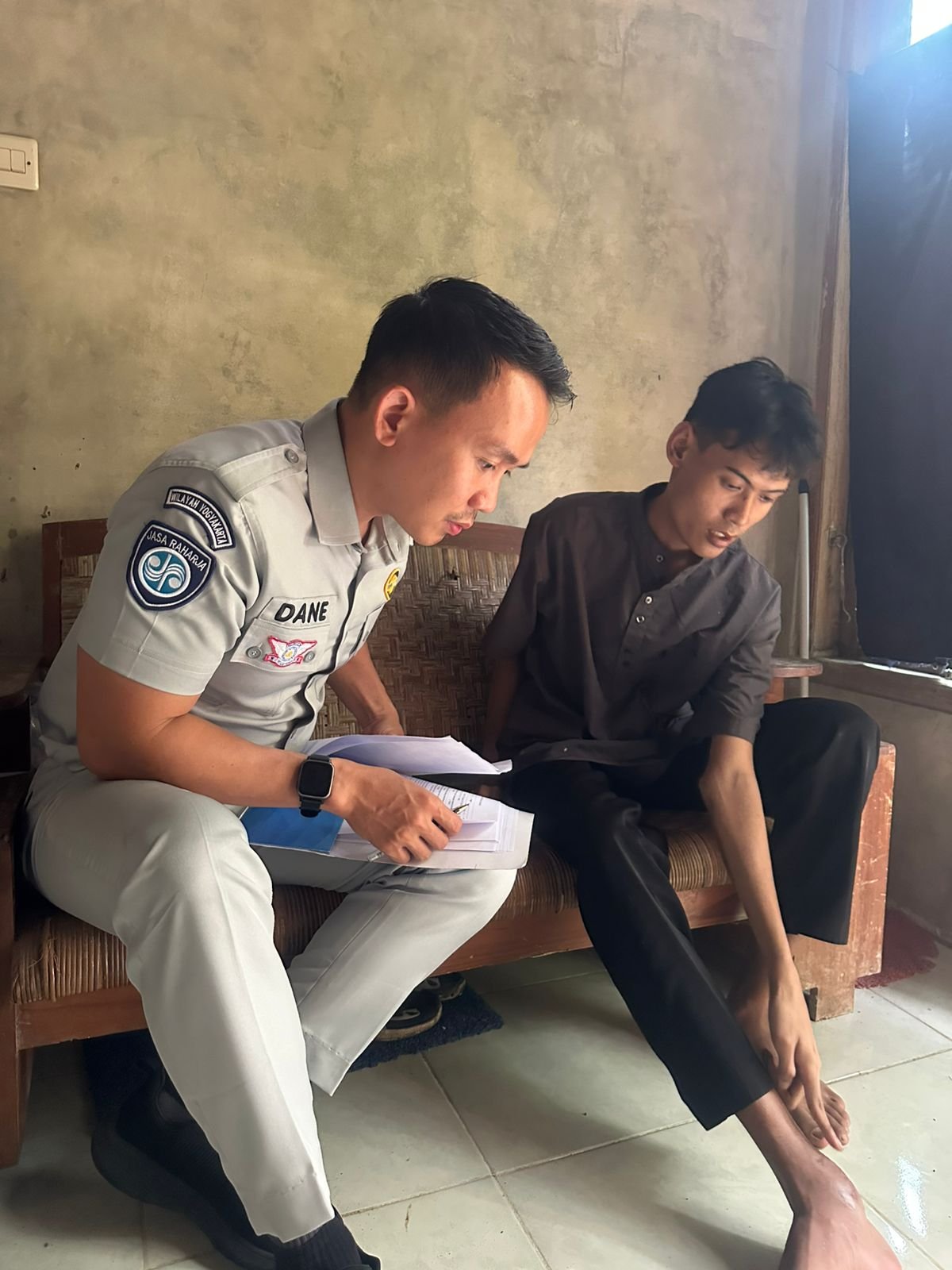 Jasa Raharja DIY Perkuat Kepercayaan Publik Lewat Survei Pasca Bayar Santunan di Wilayah Kabupaten Kulonprogo