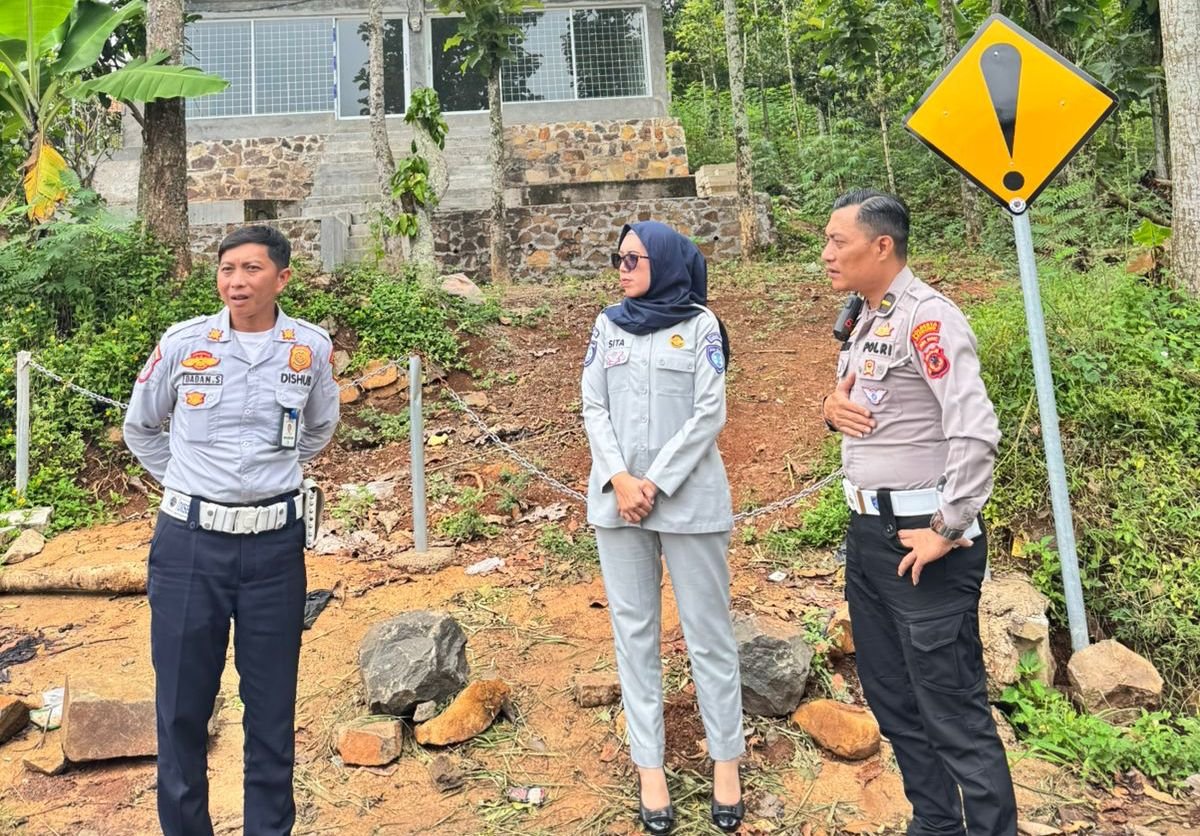 Jasa Raharja Jawa Barat dalam Forum Keselamatan Lalu Lintas Kabupaten Bandung Survei Jalur Rawan Kecelakaan di Kelurahan Jelengkong, Baleendah