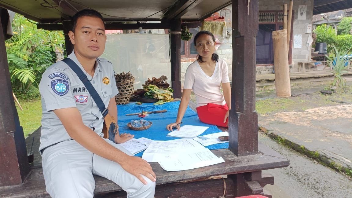 Jasa Raharja Serahkan Santunan Meninggal Dunia Korban Kecelakaan di Selemadeg, Tabanan