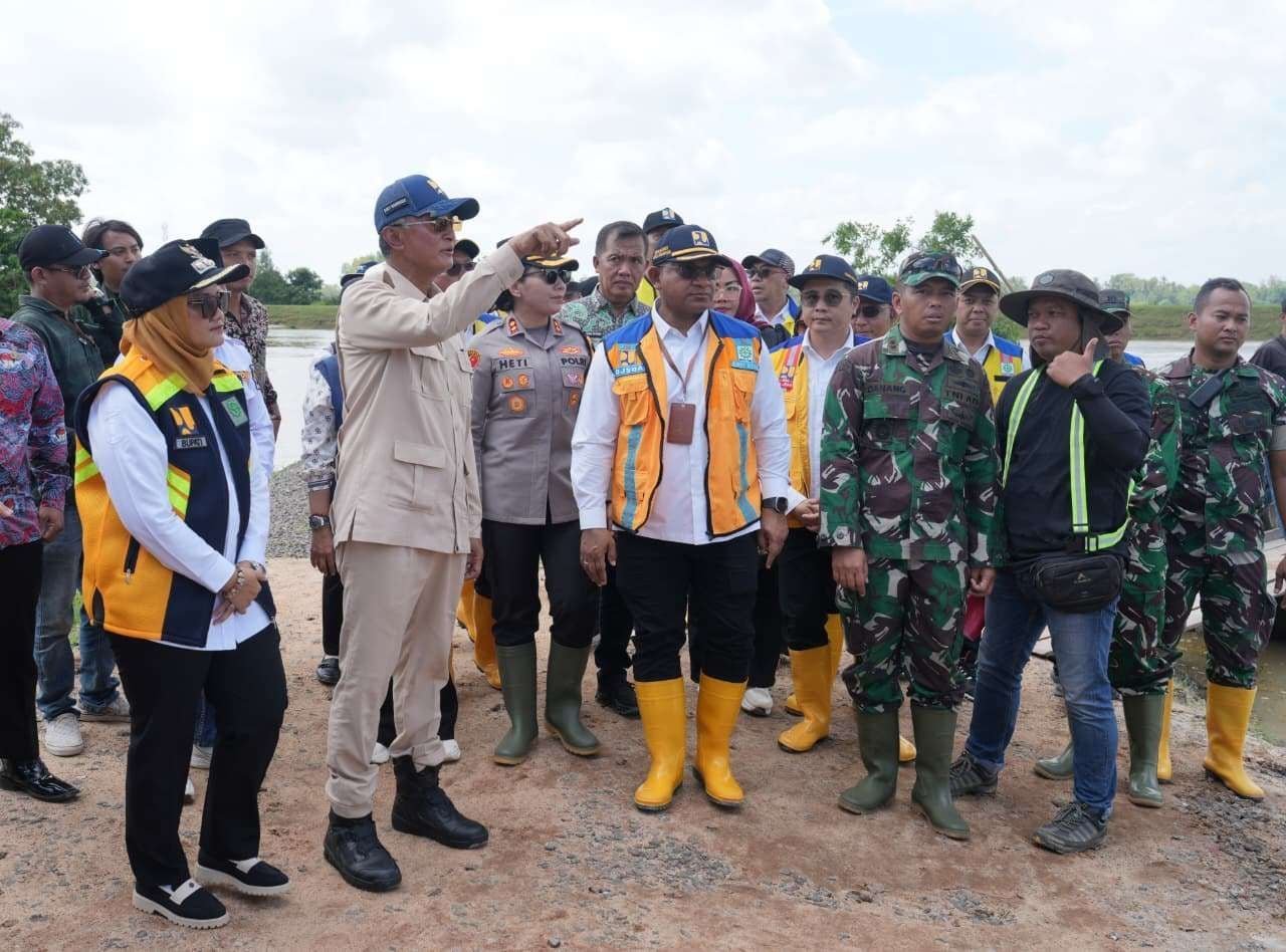 Kementerian PU Tindaklanjuti Arahan Presiden Perbaiki Jembatan Way Bungur