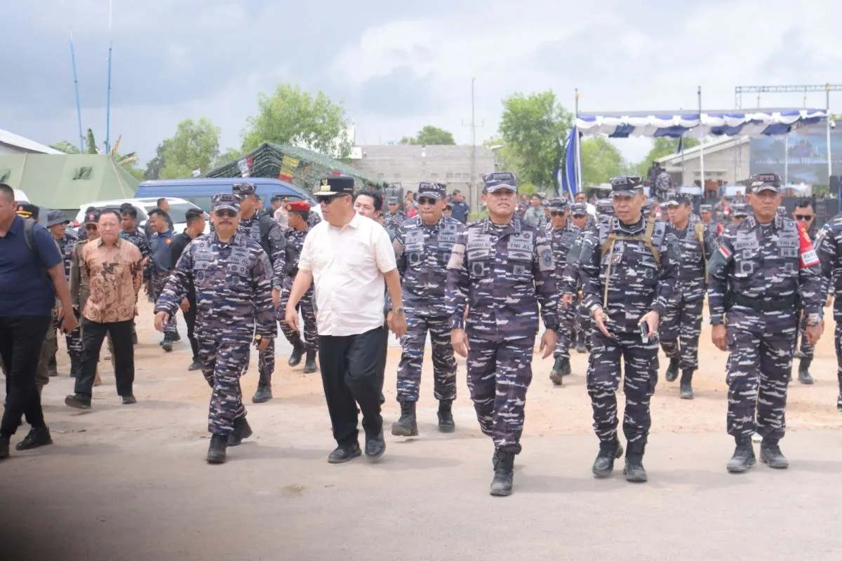 Perkuat Pengamanan Laut, Gubernur Babel Gandeng TNI AL Jaga Wilayah Perairan