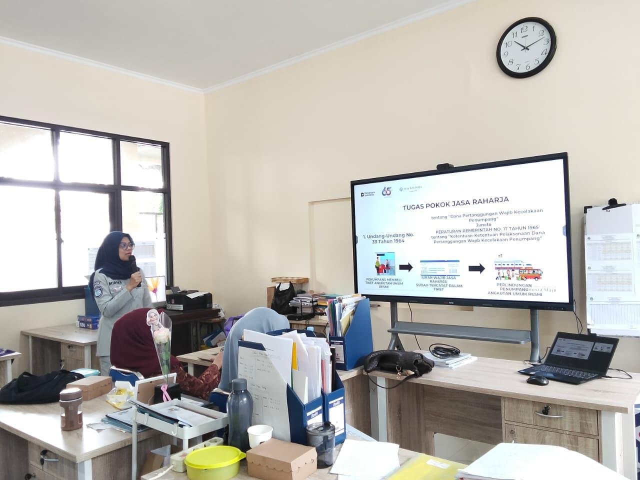 Jasa Raharja Jawa Barat Gelar Sosialisasi PPKL di SMAN 1 Baleendah untuk Tekan Angka Kecelakaan Lalu Lintas