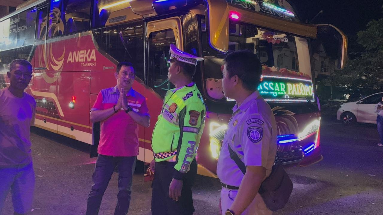 Jasa Raharja Bersama Stakeholder Gelar Pemeriksaan Kesehatan Gratis Dan Rampcheck di Terminal Dangerakko Kota Palopo