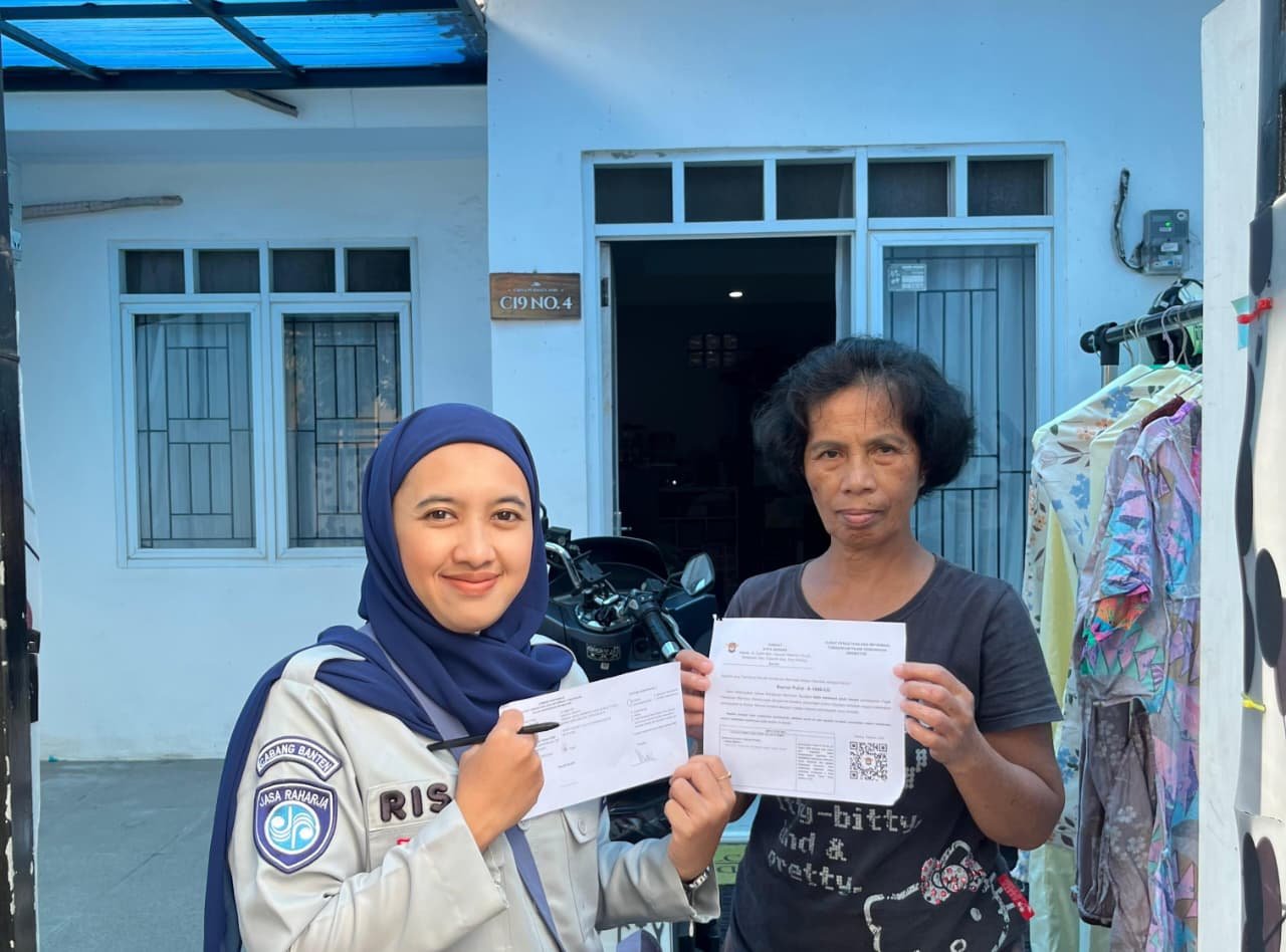 Jasa Raharja Banten Melaksanakan Kegiatan SIGAP Prioritas di Wilayah Kota Serang