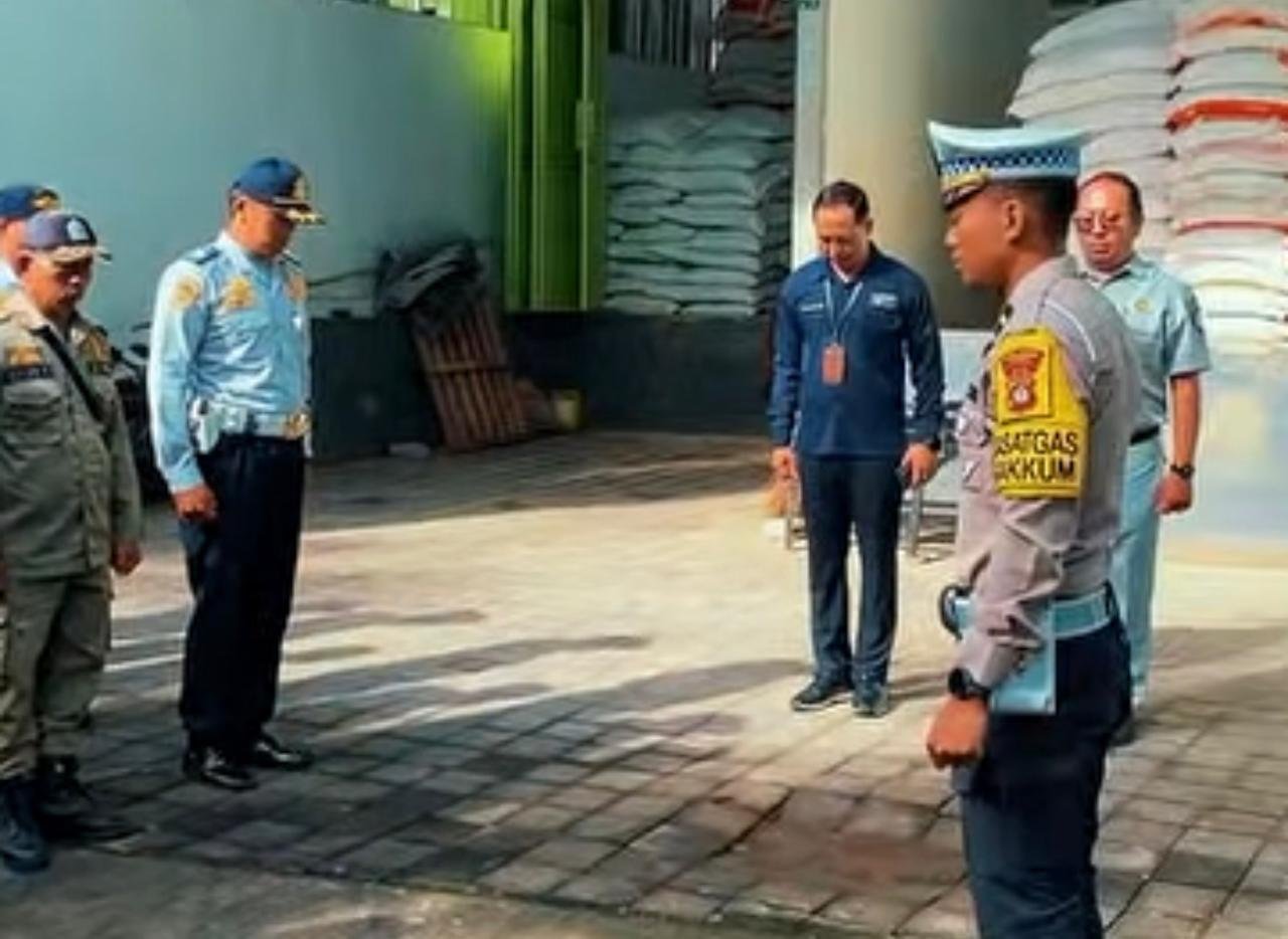 Jasa Raharja Bangli Ikut Serta dalam Razia Gabungan di Wilayah Guliang Kawan