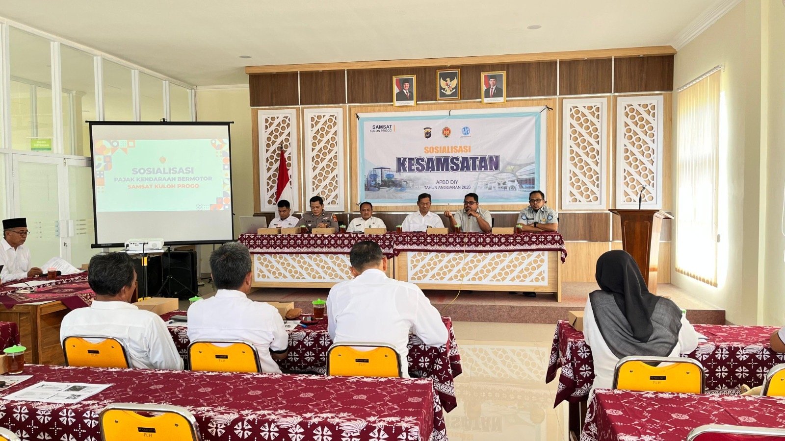 Dorong Kepatuhan PKB dan Keselamatan Jalan, Jasa Raharja DIY Gelar Sosialisasi di Kulon Progo