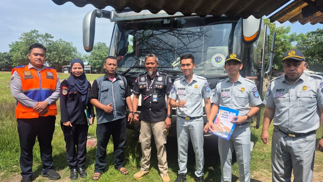 Ramp Check Terpadu di Pantai Pasir Putih Ciparay anyer, Wujud Optimalisasi Keselamatan Angkutan Lebaran 2026