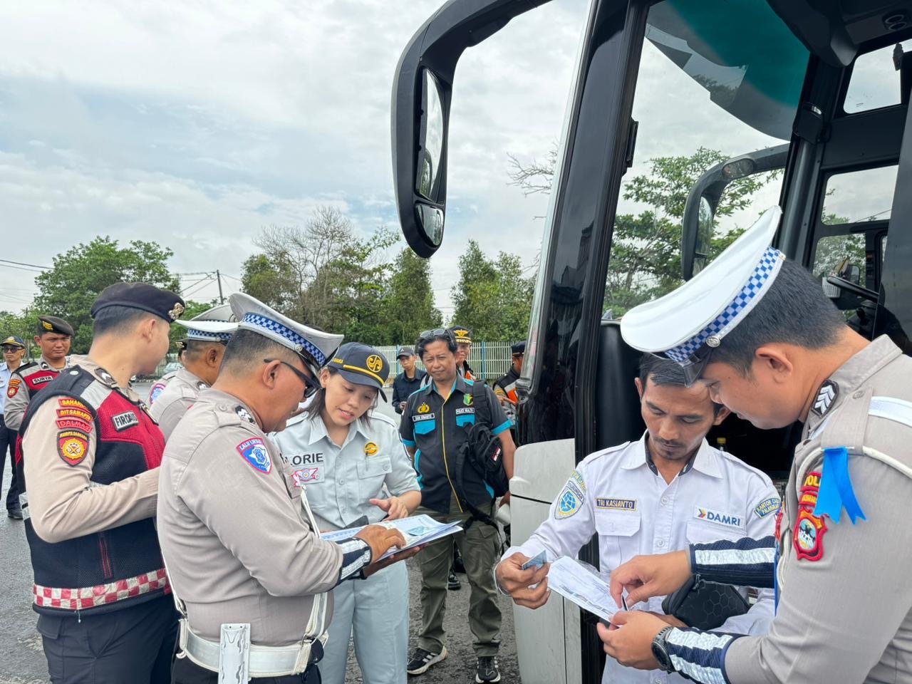 Ramp Check Komprehensif Digelar, Jasa Raharja Kalsel Pastikan Angkutan Aman Beroperasi