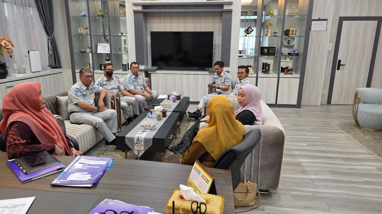 Perkuat Sinergi Jasa Raharja Wilayah Riau lakukan Kosolidasi dan Koordinasi ke Badan Pendapatan Daerah Provinsi Riau