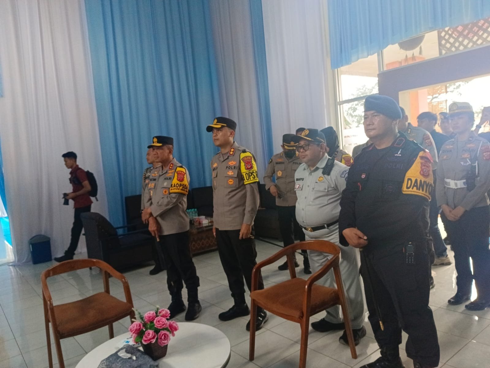 PT Jasa Raharja dan Polres Sambut Kunjungan Kapolda Jawa Barat di Posyanter Technopark Ciawi Tasikmalaya dan Pos Pelayanan Limbangan Garut