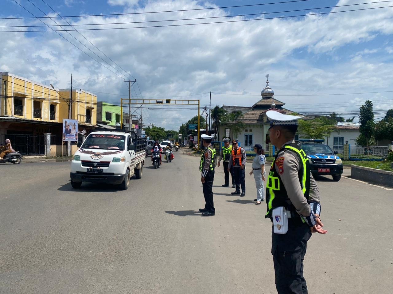 Ciptakan Kamseltibcar Lantas, Jasa Raharja Cabang Bima Aktif Pantau Jalur Mudik Lebaran