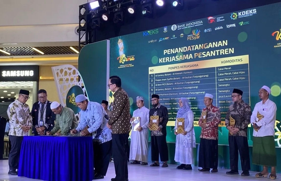 Perkuat Ekonomi Pesantren, BI Kepri Dorong Kemandirian Ponpes Lewat Jual Beli Komoditas