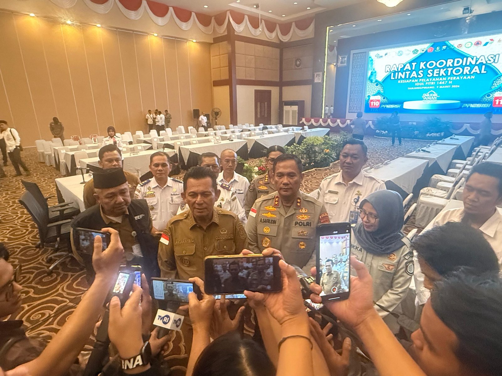 Demi Mudik Aman dan Selamat dan Sinergi Pengamanan Idulfitri 1447 H, Jasa Raharja Kepri Ikuti Rakor Lintas Sektoral Operasi Ketupat Seligi 2026