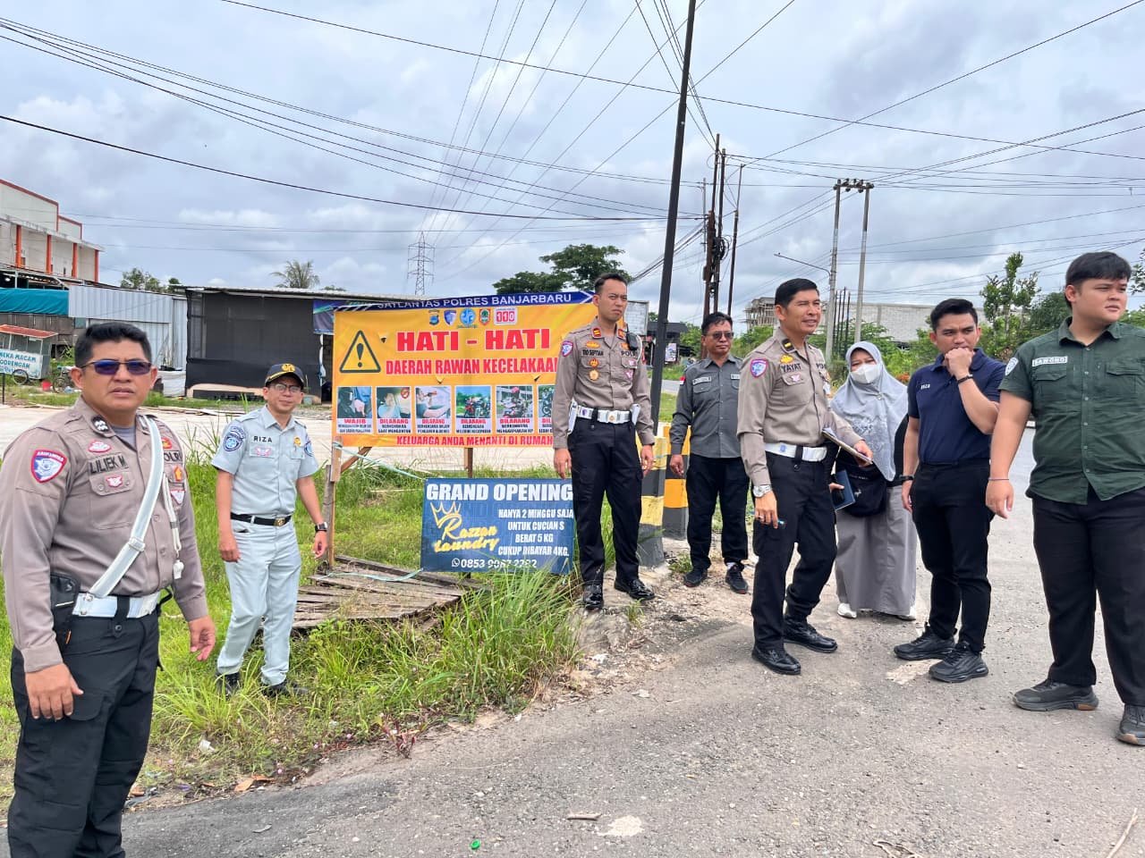 Jasa Raharja Kalsel Bersama FLLAJ Siapkan Keselamatan Jalan Jelang Mudik Lebaran