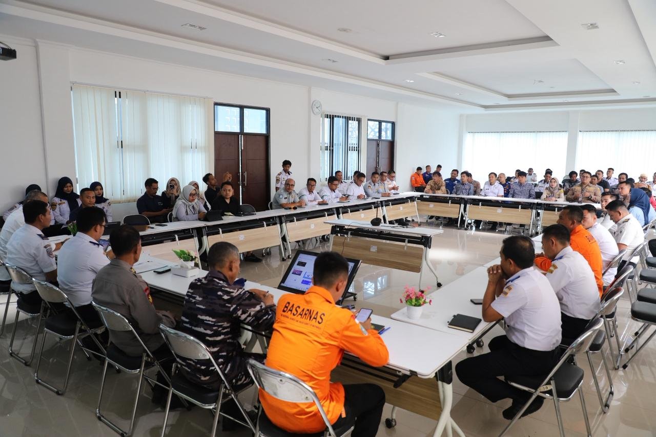Perkuat Koordinasi Angkutan Laut Lebaran, Jasa Raharja Kalsel Hadiri Rapat koordinasi KSOP