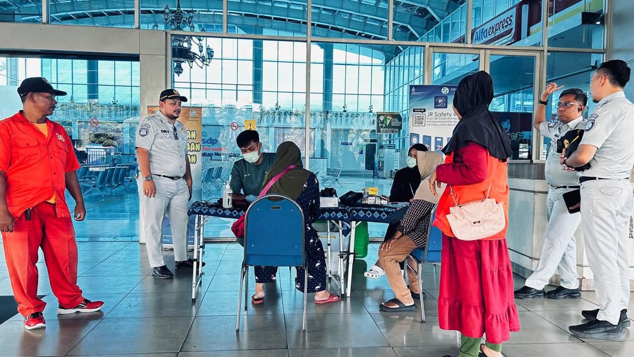 Jasa Raharja Wilayah Lampung Gelar Pelayanan Kesehatan Gratis di Pelabuhan Bakauheni