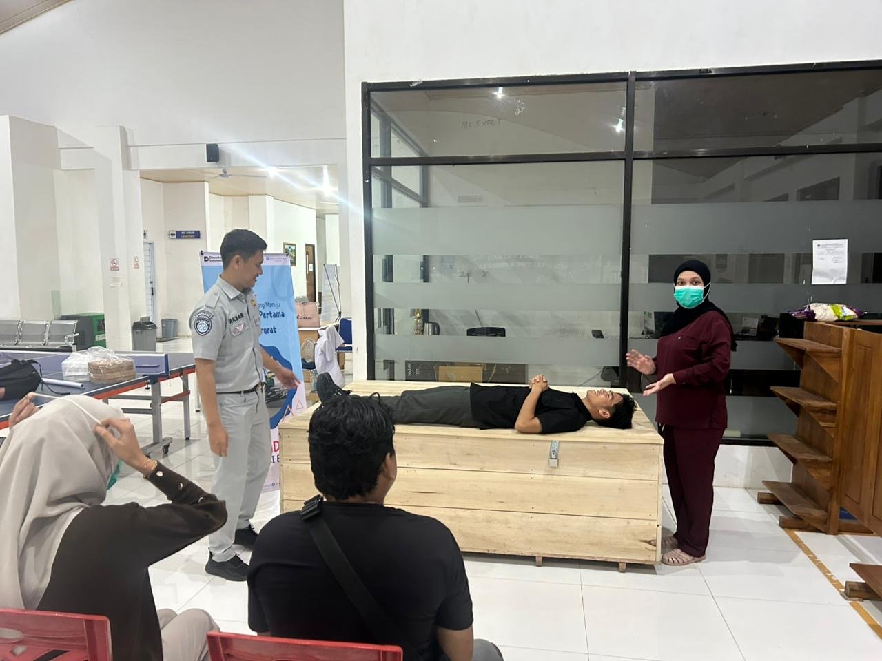 Jasa Raharja Cabang Mamuju Gelar PPGD di Terminal Simbuang untuk Tingkatkan Kesigapan Penanganan Korban Kecelakaan