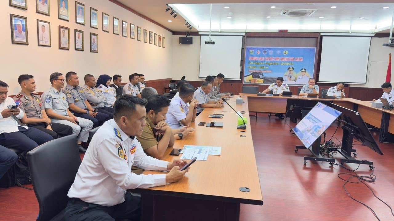 Digelar di Kantor Jasa Raharja Sumbar, FLLAJ 2026 Perkuat Strategi Pengamanan dan Rekayasa Lalu Lintas Angkutan Lebaran