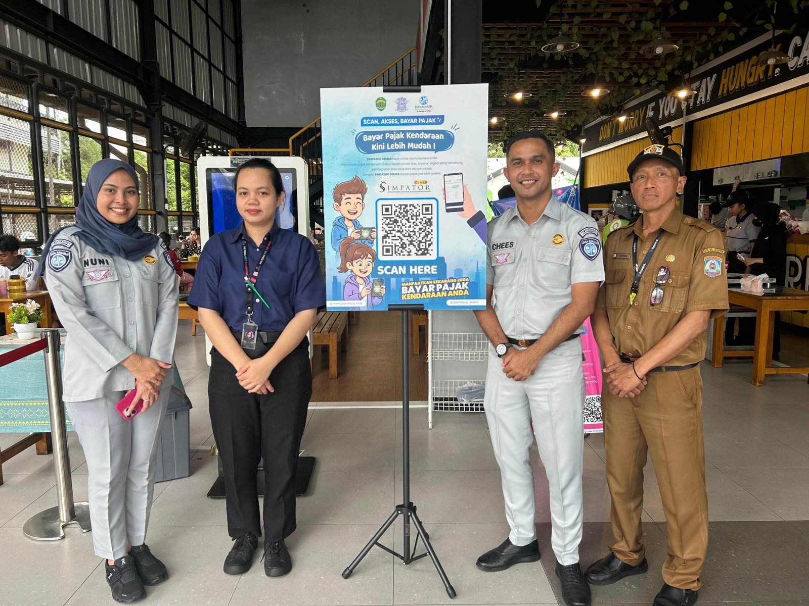 Perkuat Digitalisasi Layanan, Jasa Raharja, Tim Pembina Samsat dan BPPDRD Kota Balikpapan Sosialisasikan Pembayaran Pajak Melalui E-Samsat