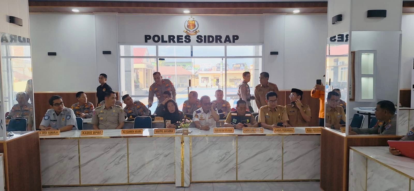 Jelang Idulfitri 2026, Jasa Raharja Cabang Parepare Hadiri Rakor Lintas Sektoral Operasi Ketupat di Polres Sidrap
