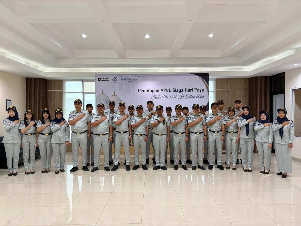 Jasa Raharja Wilayah Lampung Raih Juara 1 Penghargaan Pos Pelayanan Terpadu Siaga Idulfitri 2026