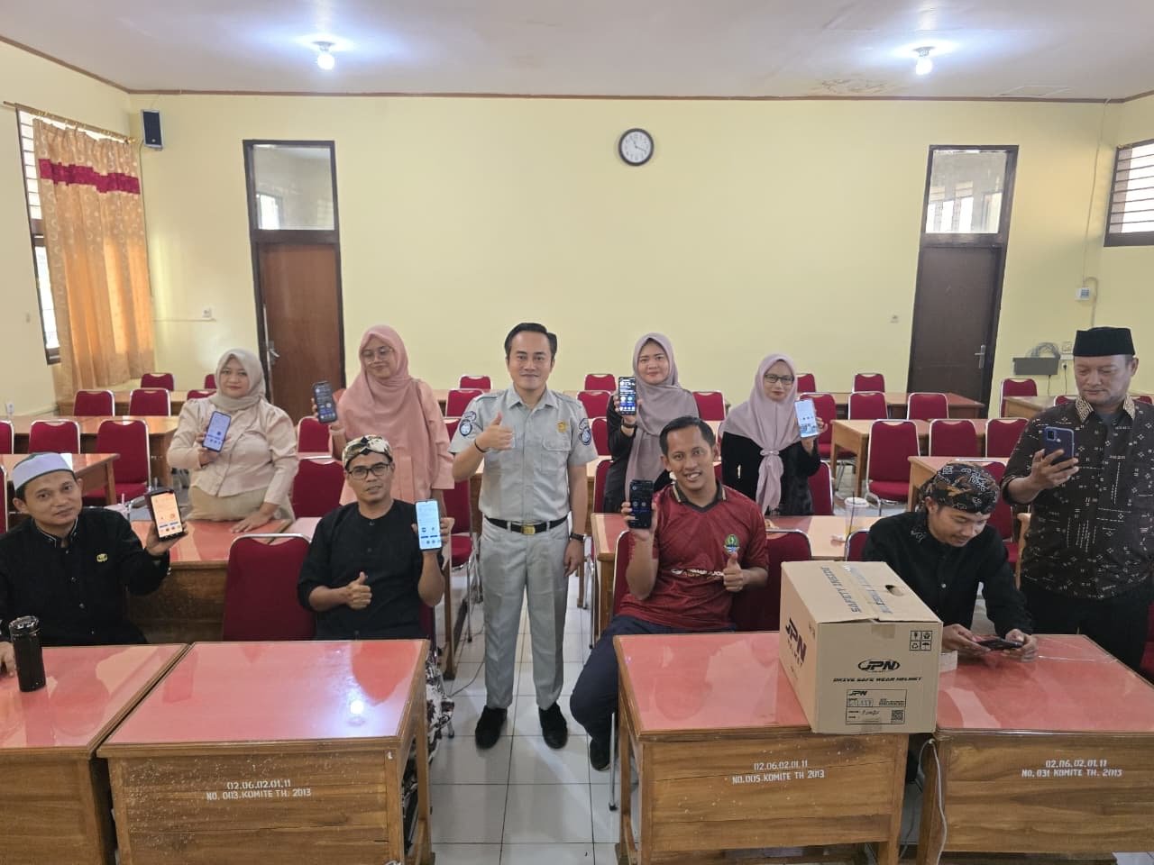 Upaya Keselamatan Lalu Lintas, Jasa Raharja Cabang Cirebon Gelar Pengajar Peduli Keselamatan Lalu Lintas (PPKL) Di SMAN 4 Kota Cirebon