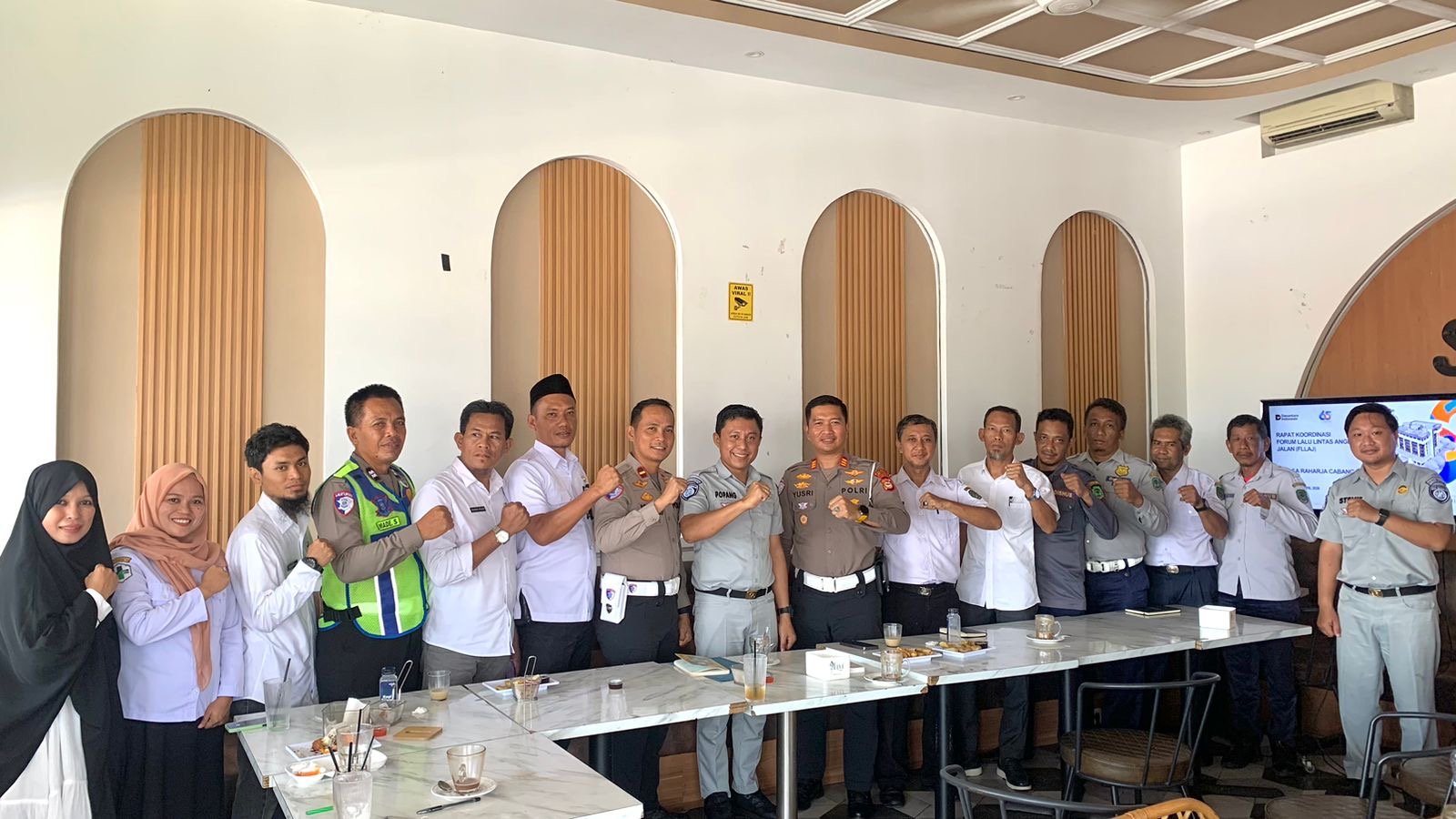 Dorong Keselamatan Berkendara dan Kepatuhan Berlalu Lintas, Jasa Raharja Palopo Laksanakan Forum Lalu Lintas dan Angkutan Jalan (FLLAJ) di Kab. Luwu Utara