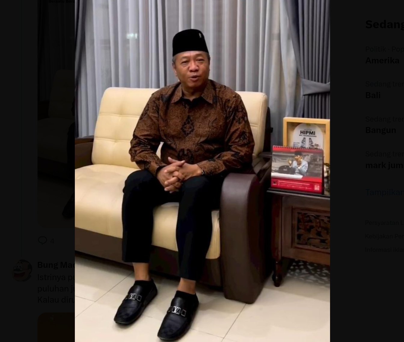 Viral Sepatu LV Bupati Tulungagung Disita KPK, Netizen Curiga Barang KW!