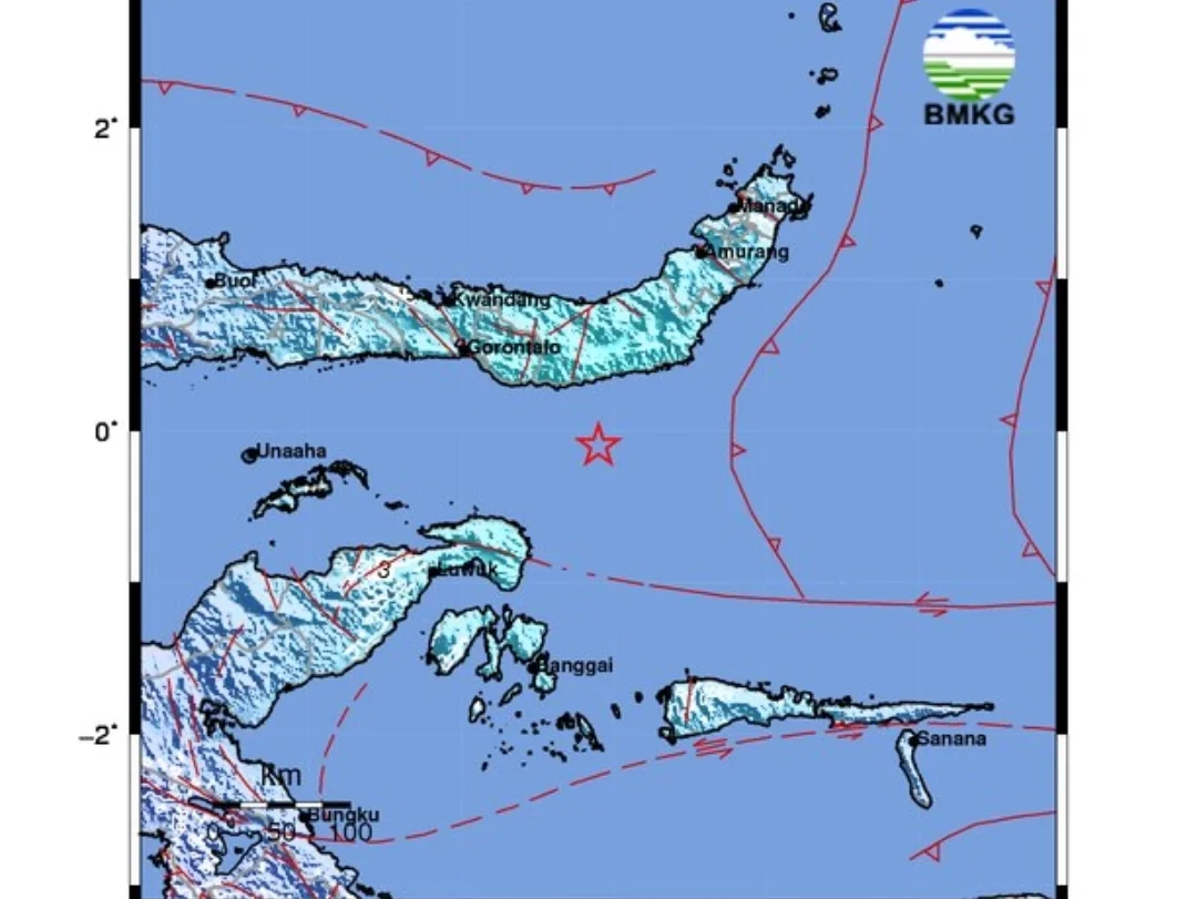 Info Terkini BMKG: Gempa M 5,5 di Teluk Tomini Hari Ini, Tak Ada Risiko Tsunami
