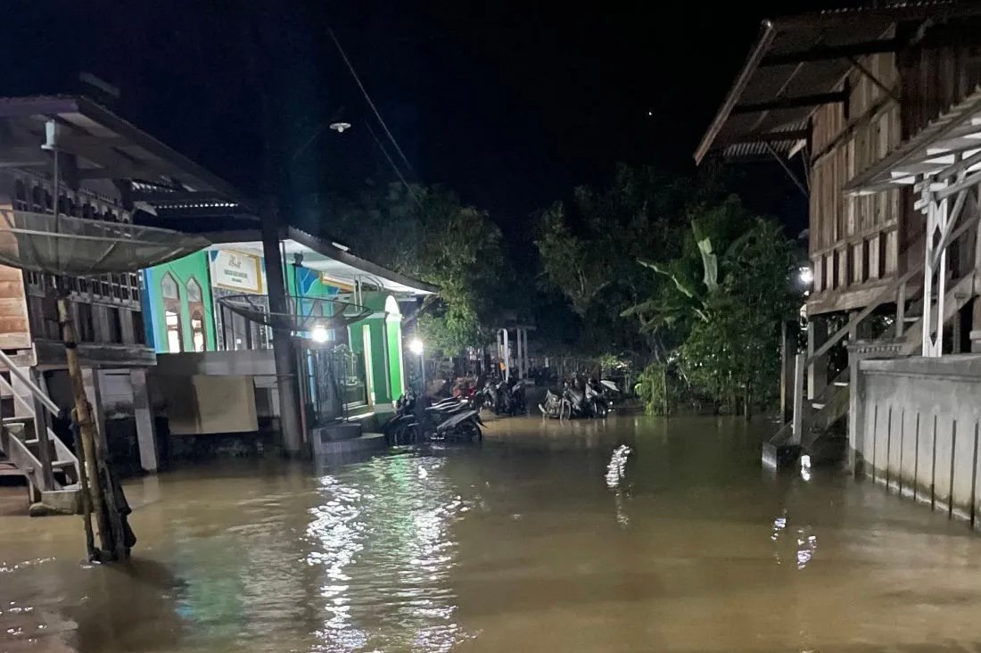 15 Desa di OKU Sumsel Terendam Banjir, Ratusan Rumah Terdampak