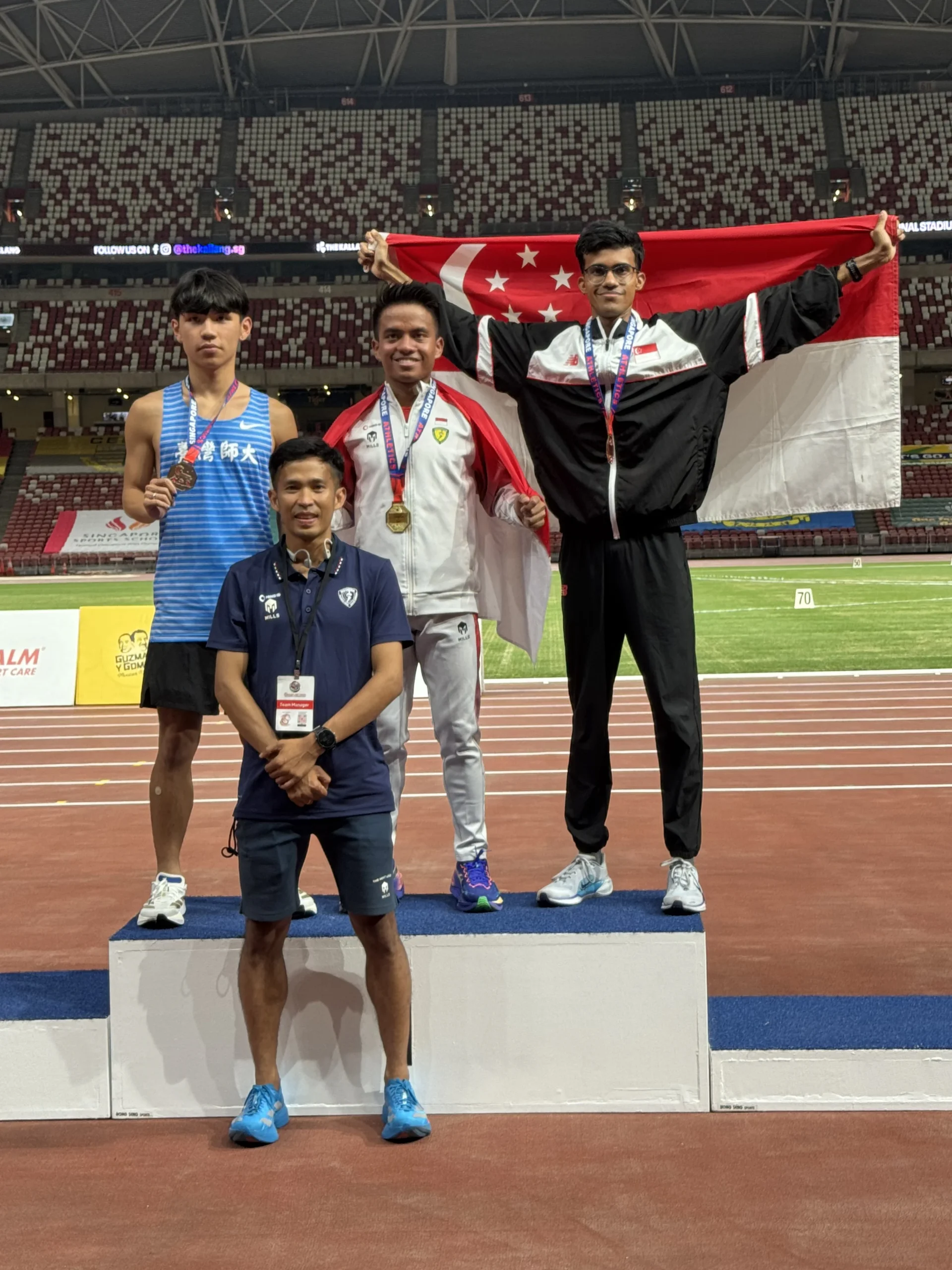 Dominasi Asia Tenggara, Atlet Indonesia Berjaya di Singapore Open Track & Field Championships
