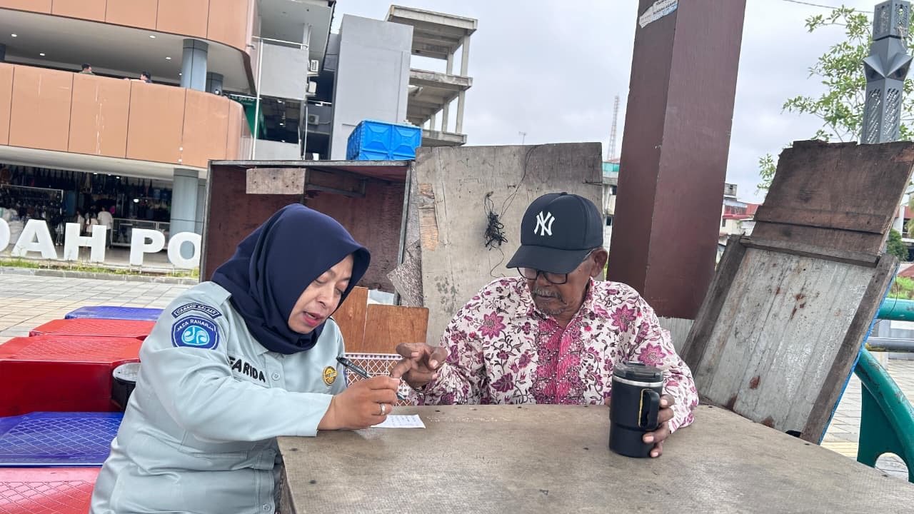 Jasa Raharja Kalbar Intensifkan Pendataan Sepit di Dermaga Pontianak