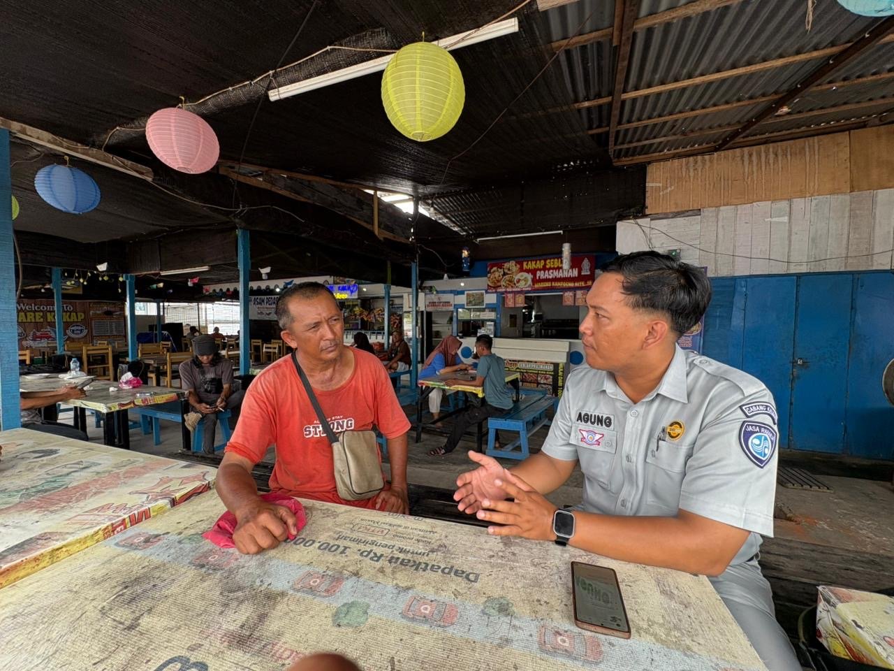 Jasa Raharja Kalbar Intensifkan Pengutipan IWKL di Dermaga Sungai Kakap