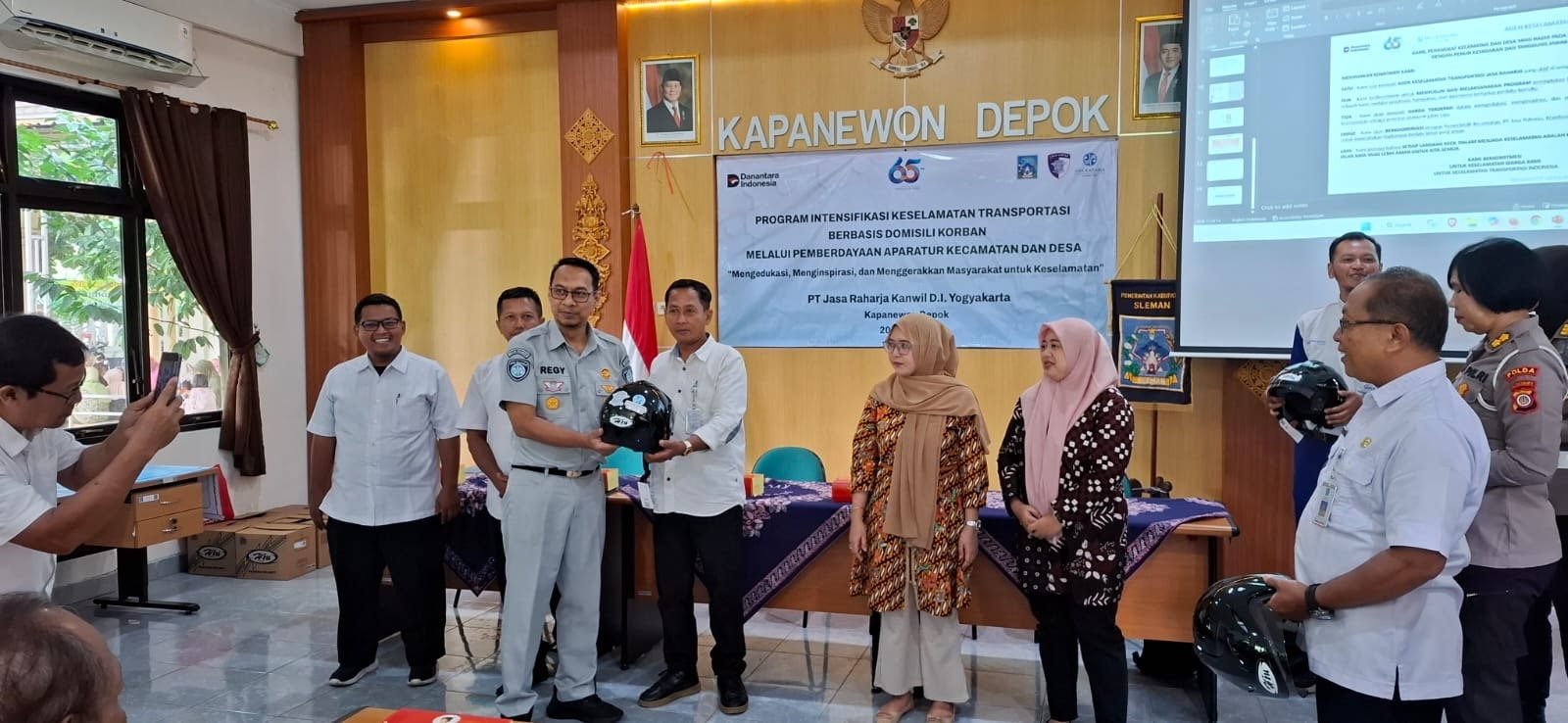 Bangun Budaya Tertib Lalu Lintas, Jasa Raharja DIY Perkuat Peran Aparatur Kecamatan dan Desa