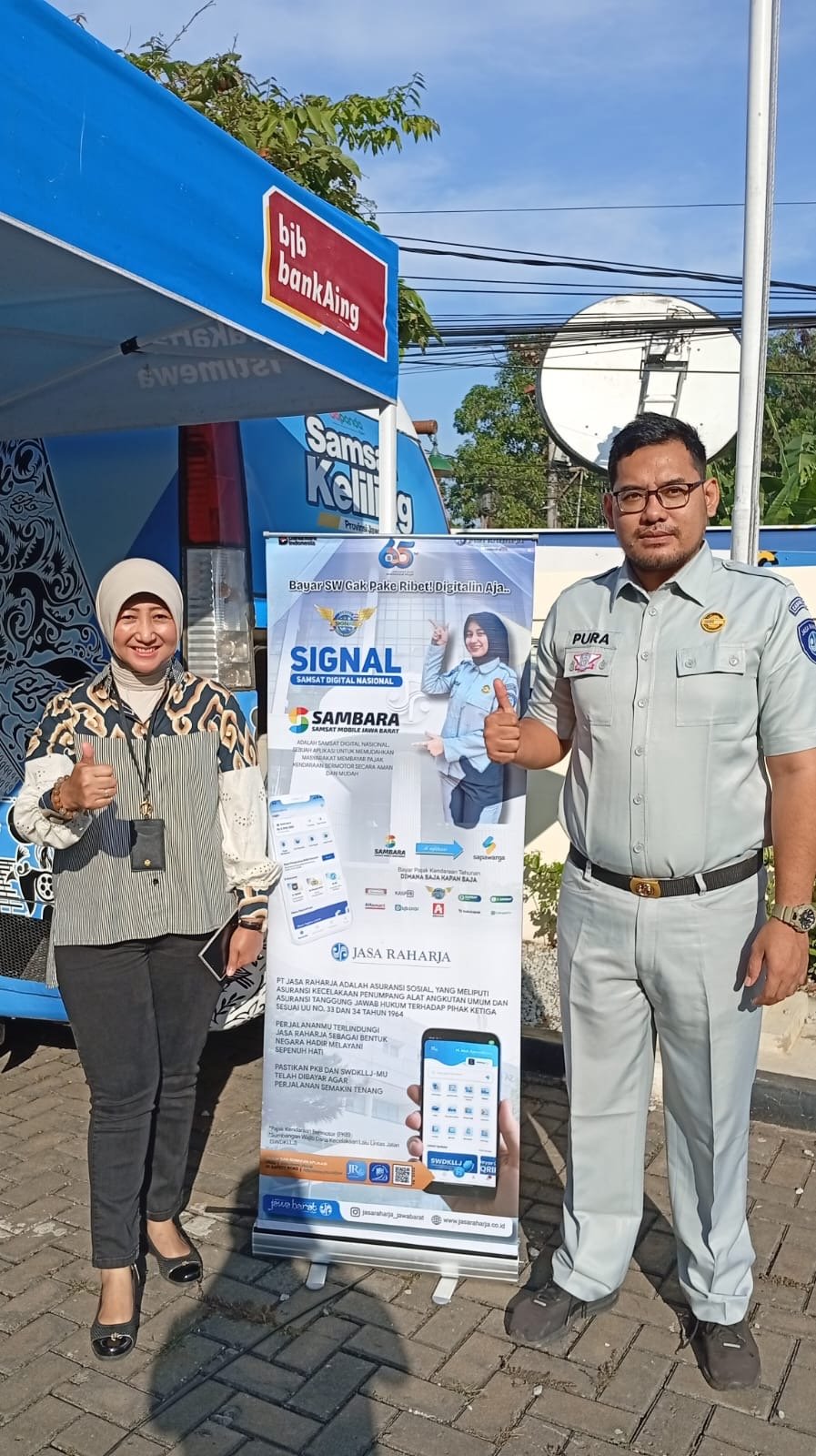 Jasa Raharja Purwakarta Hadir dalam Gempungan Kabupaten Purwakarta di Kecamatan Bungursari