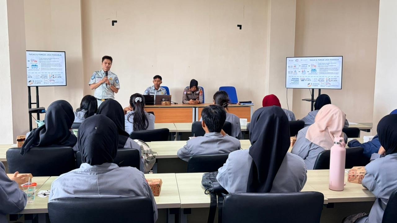 Sinergi Jasa Raharja Cabang Tarakan Dan Kamsel Polres Tarakan Gelar Safety Campaign di Wilayah Universitas Borneo Tarakan