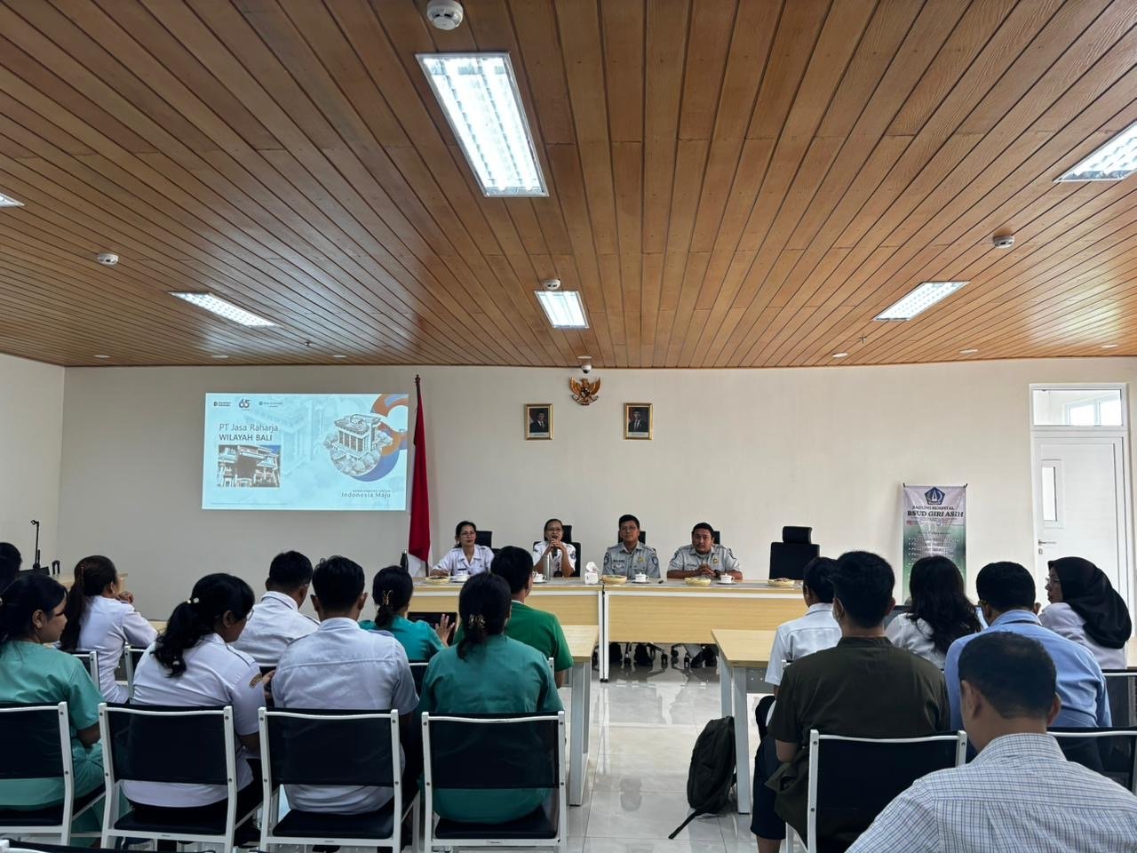 Jasa Raharja Bali Perkuat Sinergi dengan RSUD Giri Asih Abiansemal melalui Sosialisasi Pelayanan Santunan