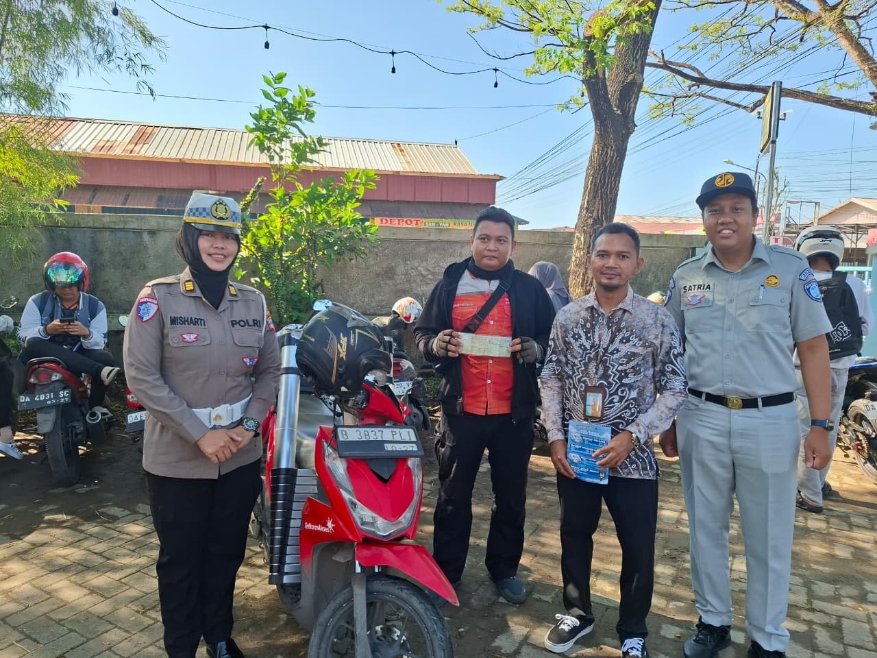 Tim Pembina Samsat Banjarmasin I Perkuat Kesadaran Pajak di Jalur Mobilitas Kota